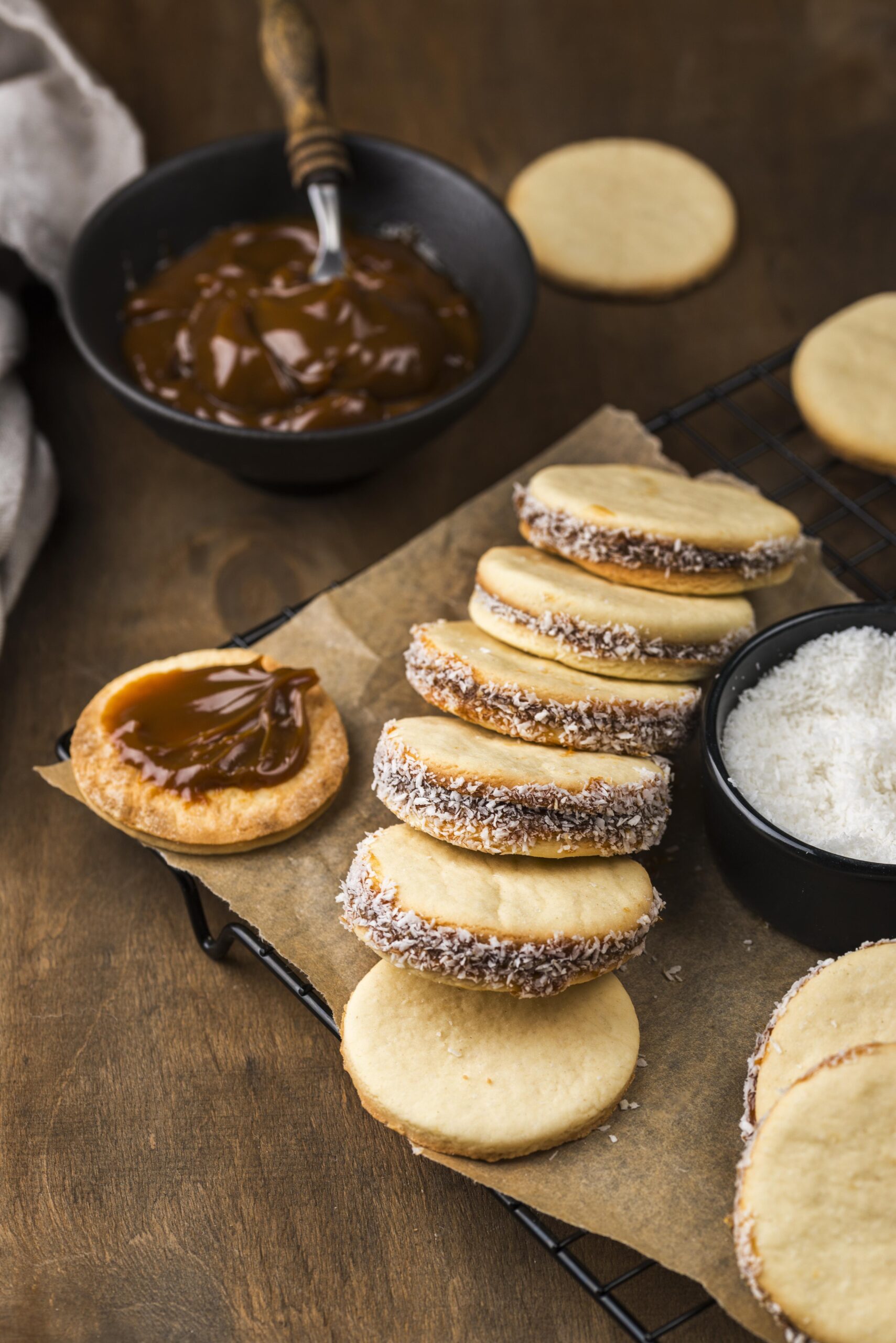 Salted Caramel Ritz Cookies