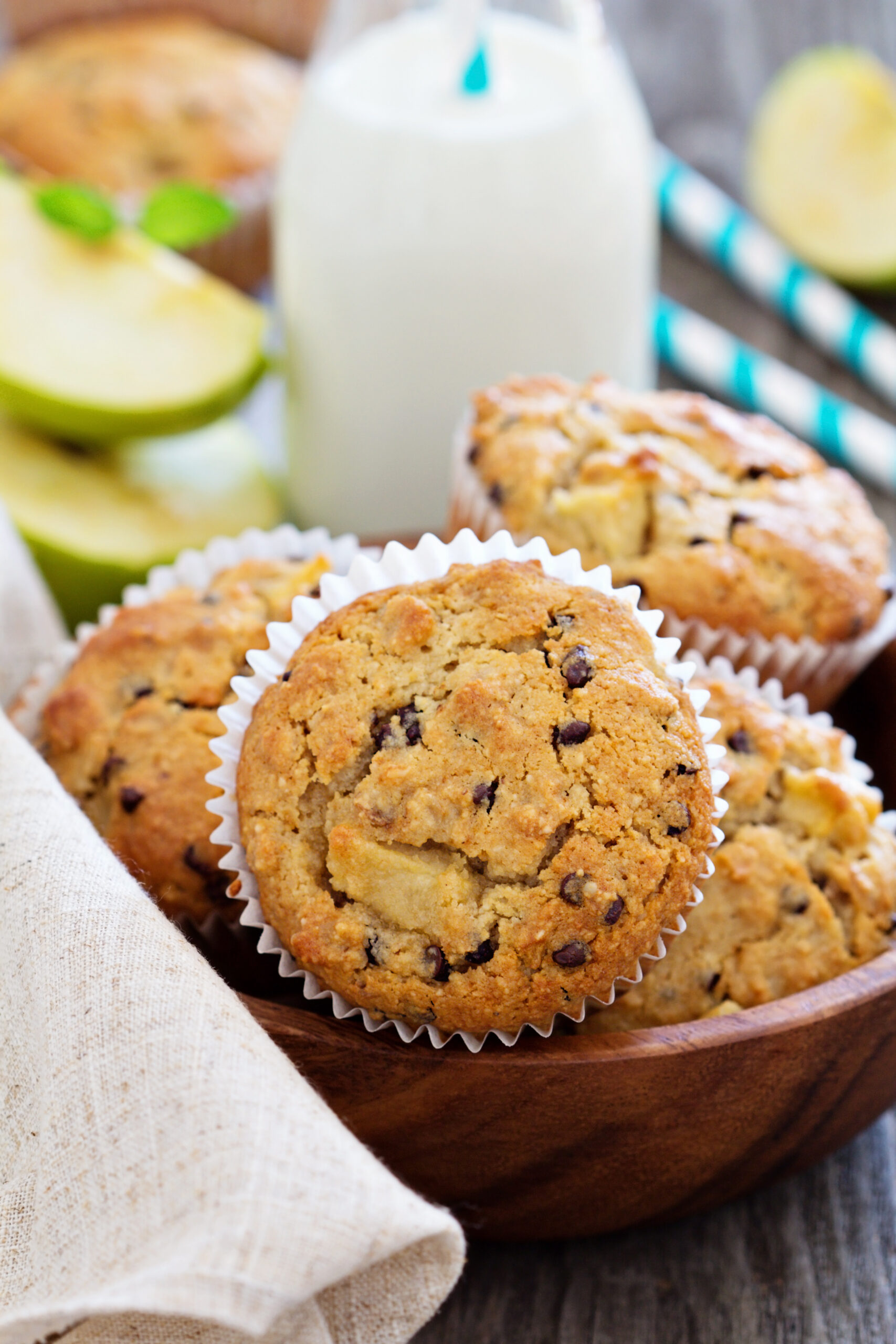 Gluten free almond and oat muffins