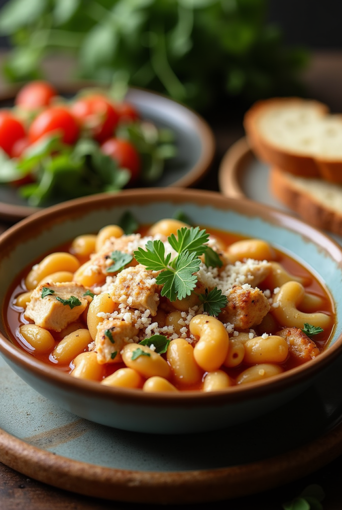 pasta-fazool-made-with-chicken