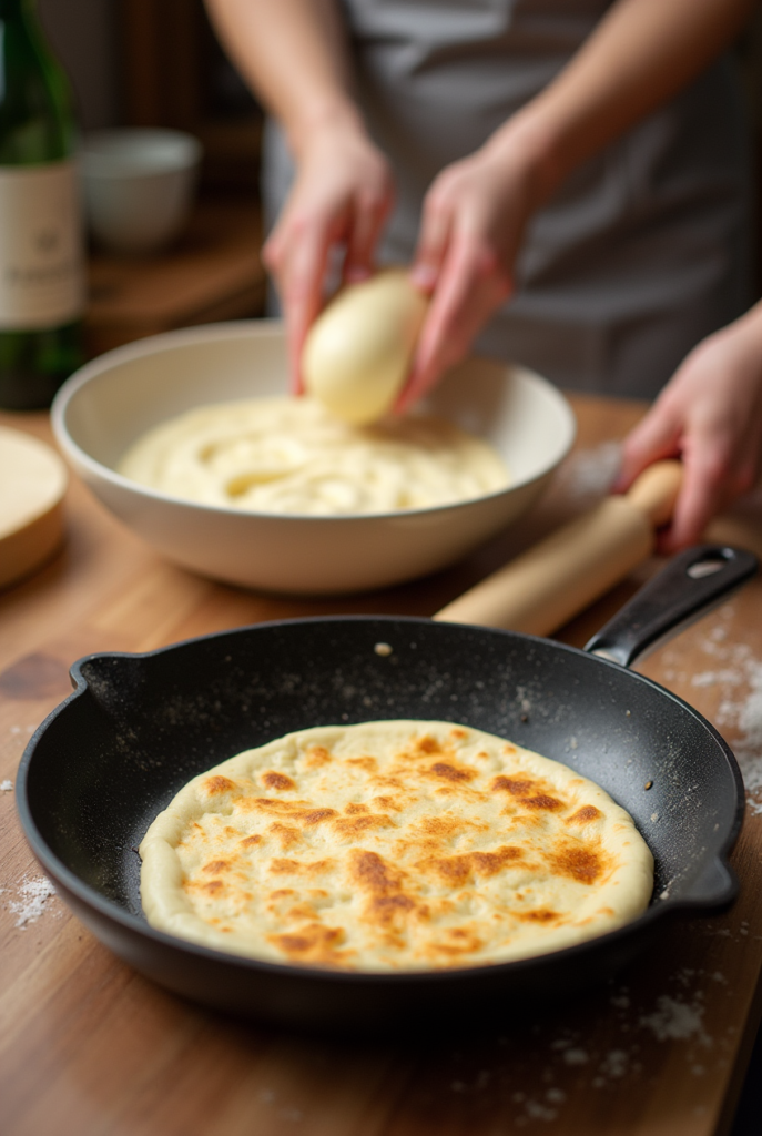 cottage cheese flatbread