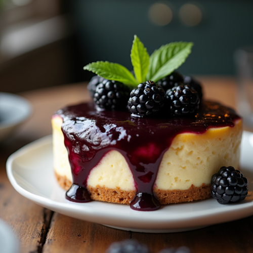 blackberry cheesecake