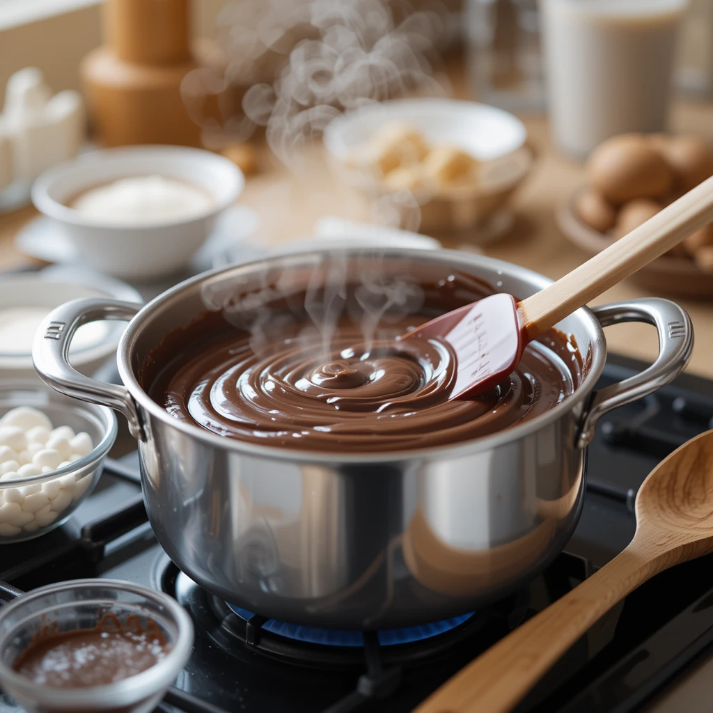 Marshmallow Hot Fudge Sauce