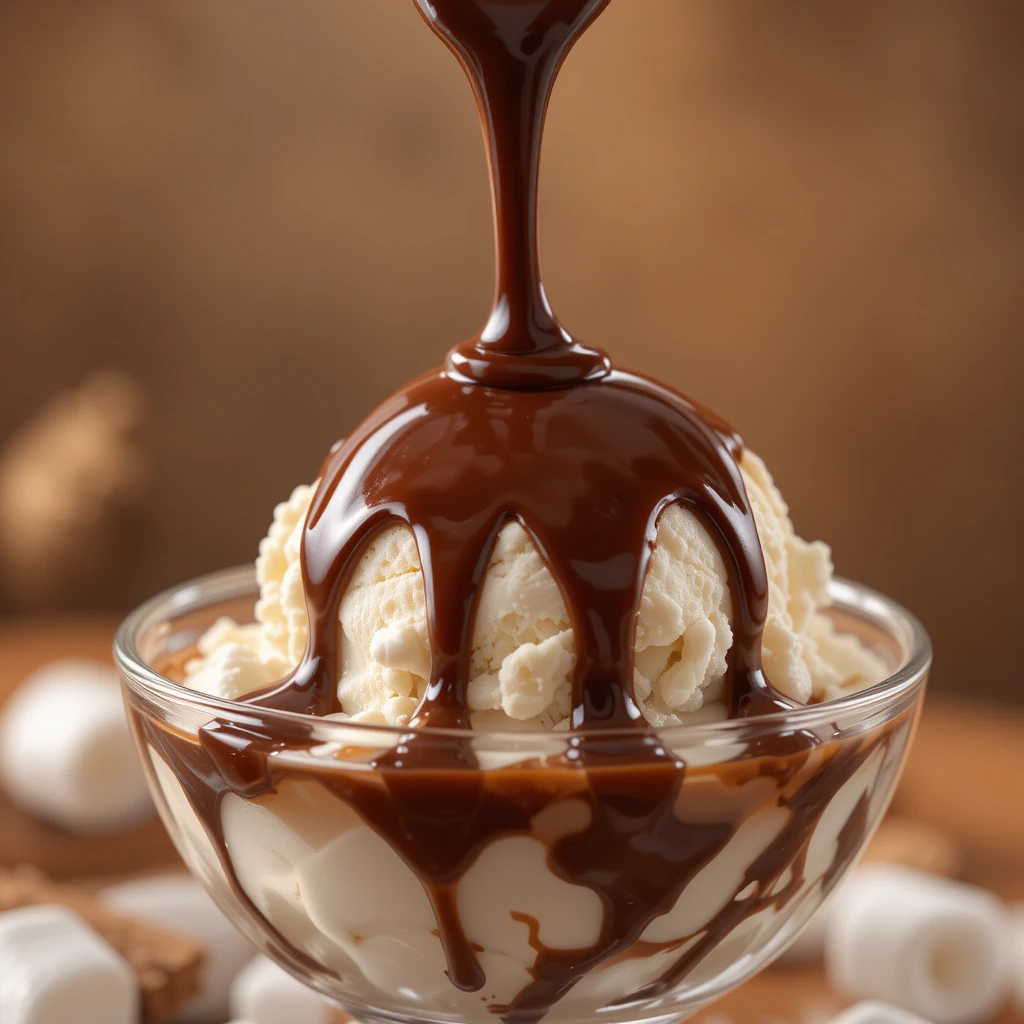 Marshmallow Hot Fudge