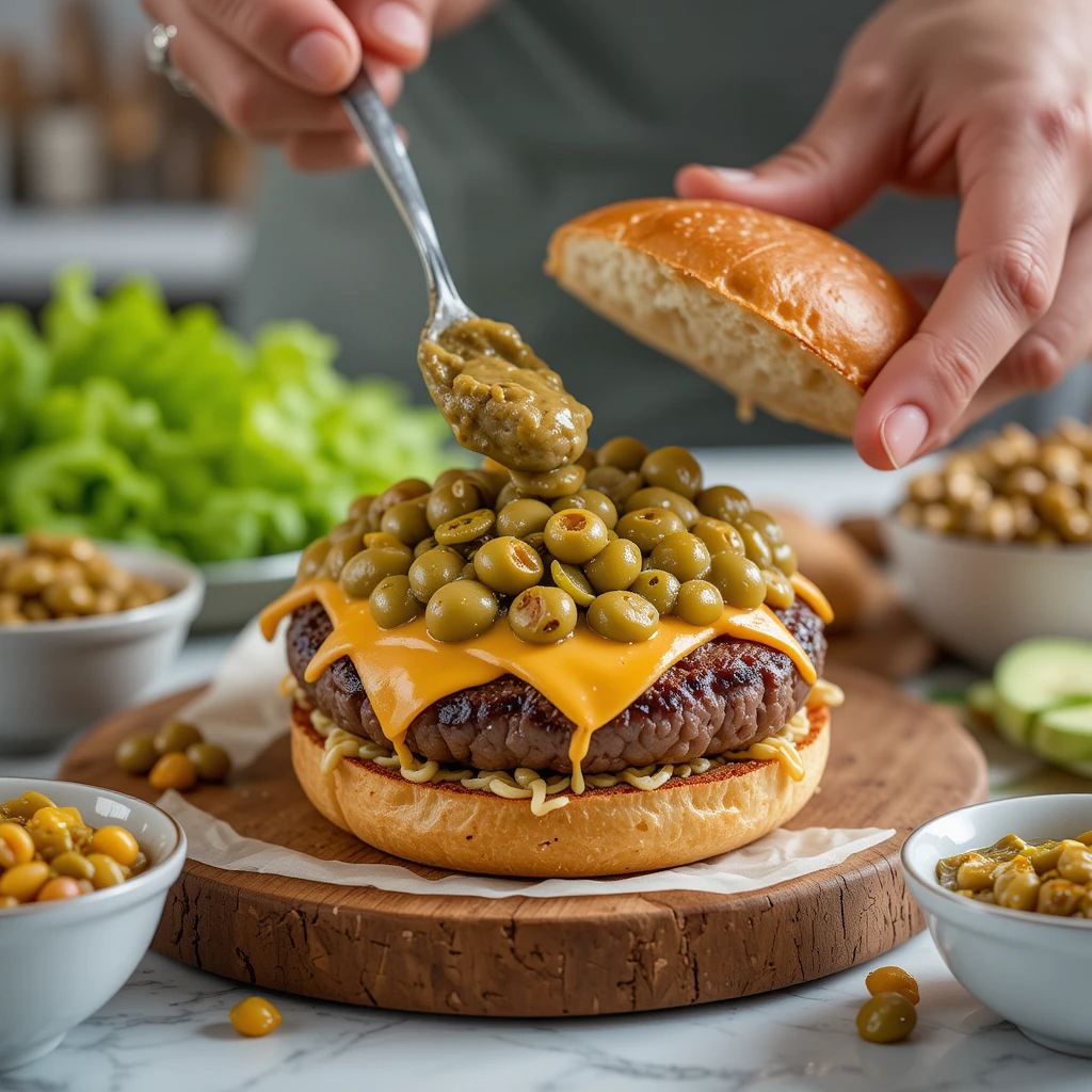 Michigan Olive Burger