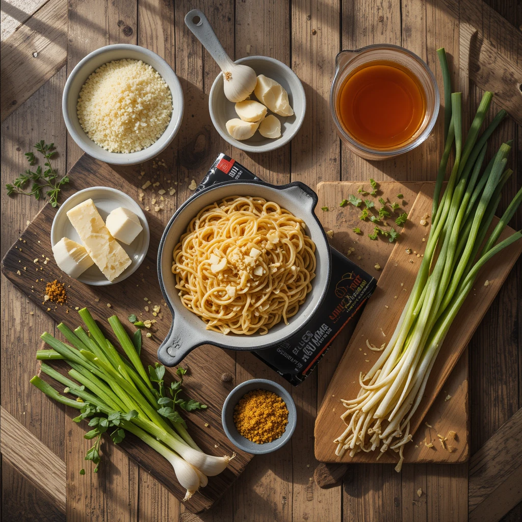 Parmesan Garlic Ramen