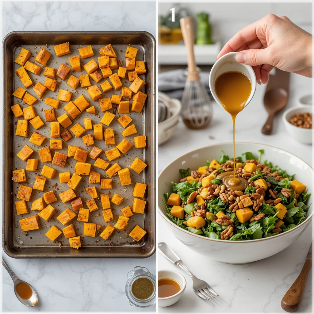 Roasted Butternut Squash Salad