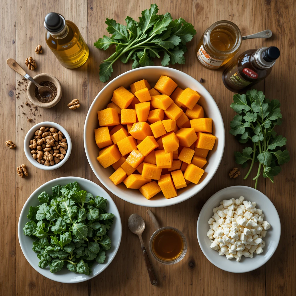 Roasted Butternut Squash Salad