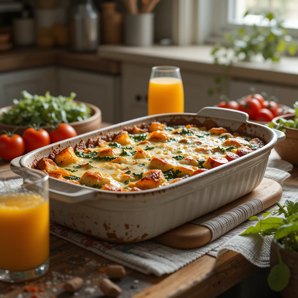 Breakfast Strata