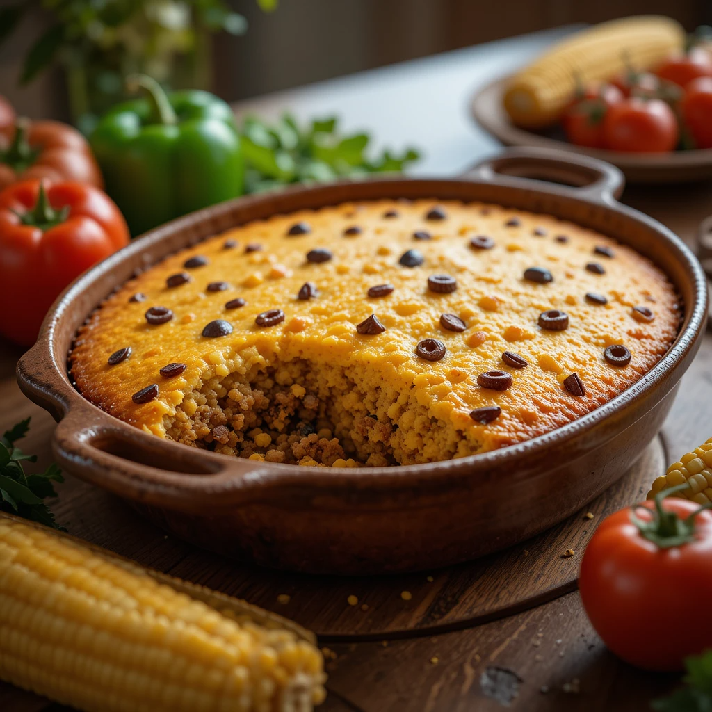 Picadillo Cornbread