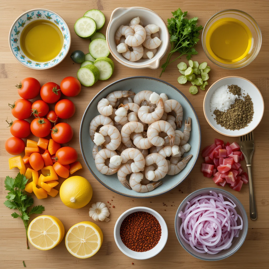Mediterranean Shrimp and Vegetables