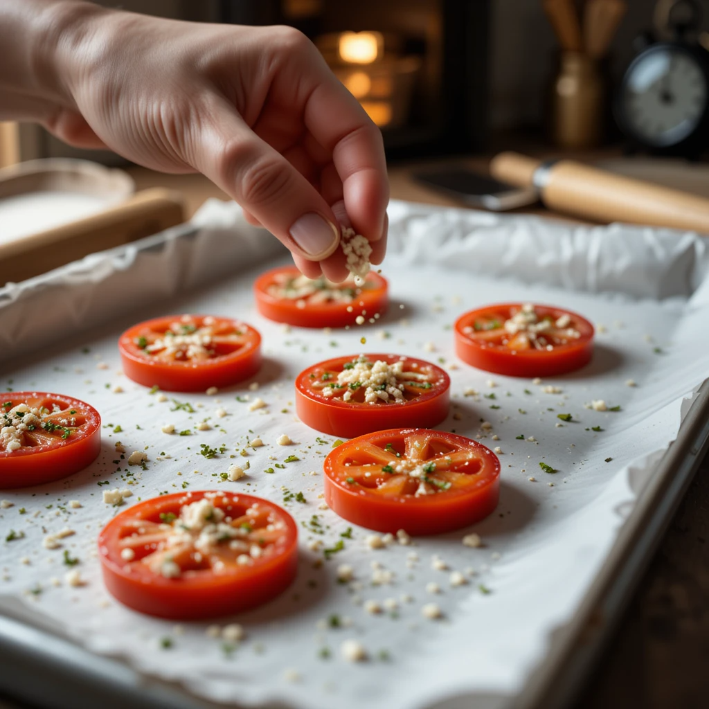Baked Tomato Slices