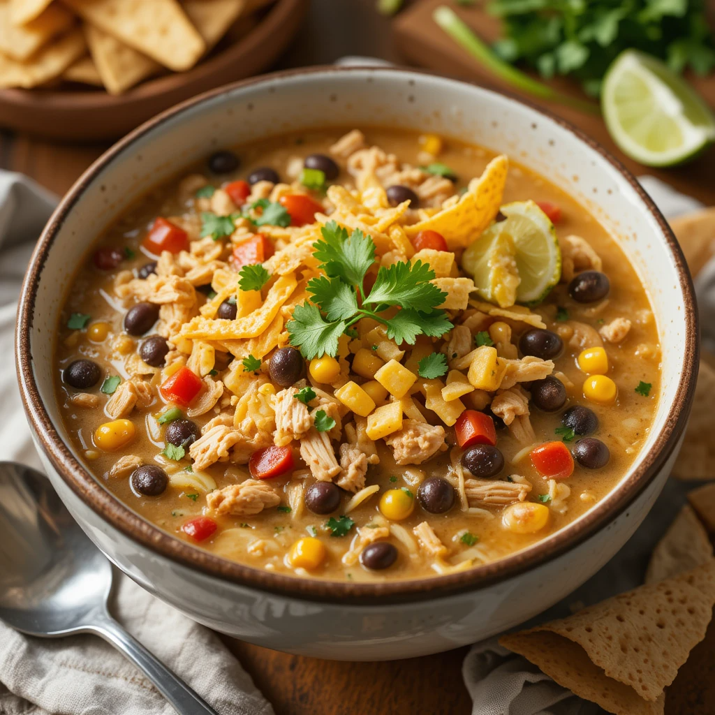 Chicken Enchilada Soup