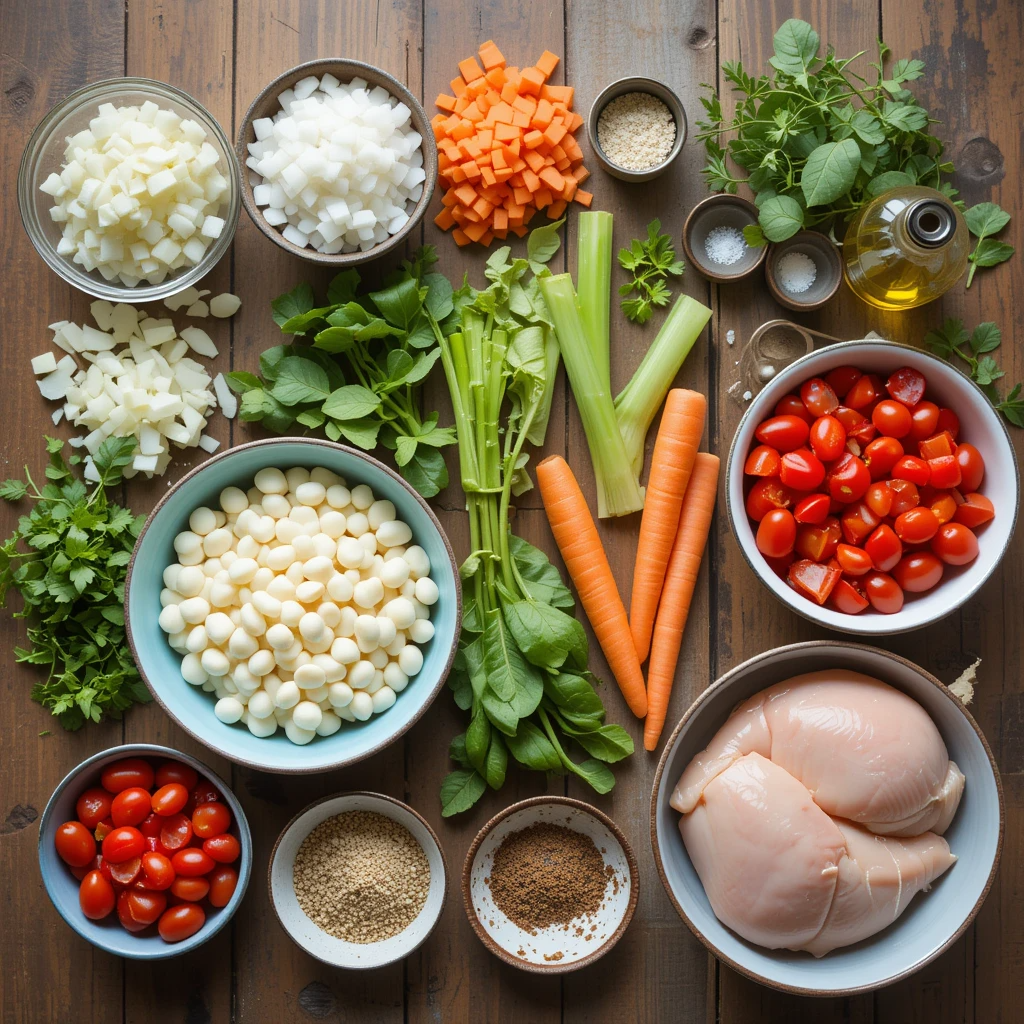 Tuscan Chicken Soup
