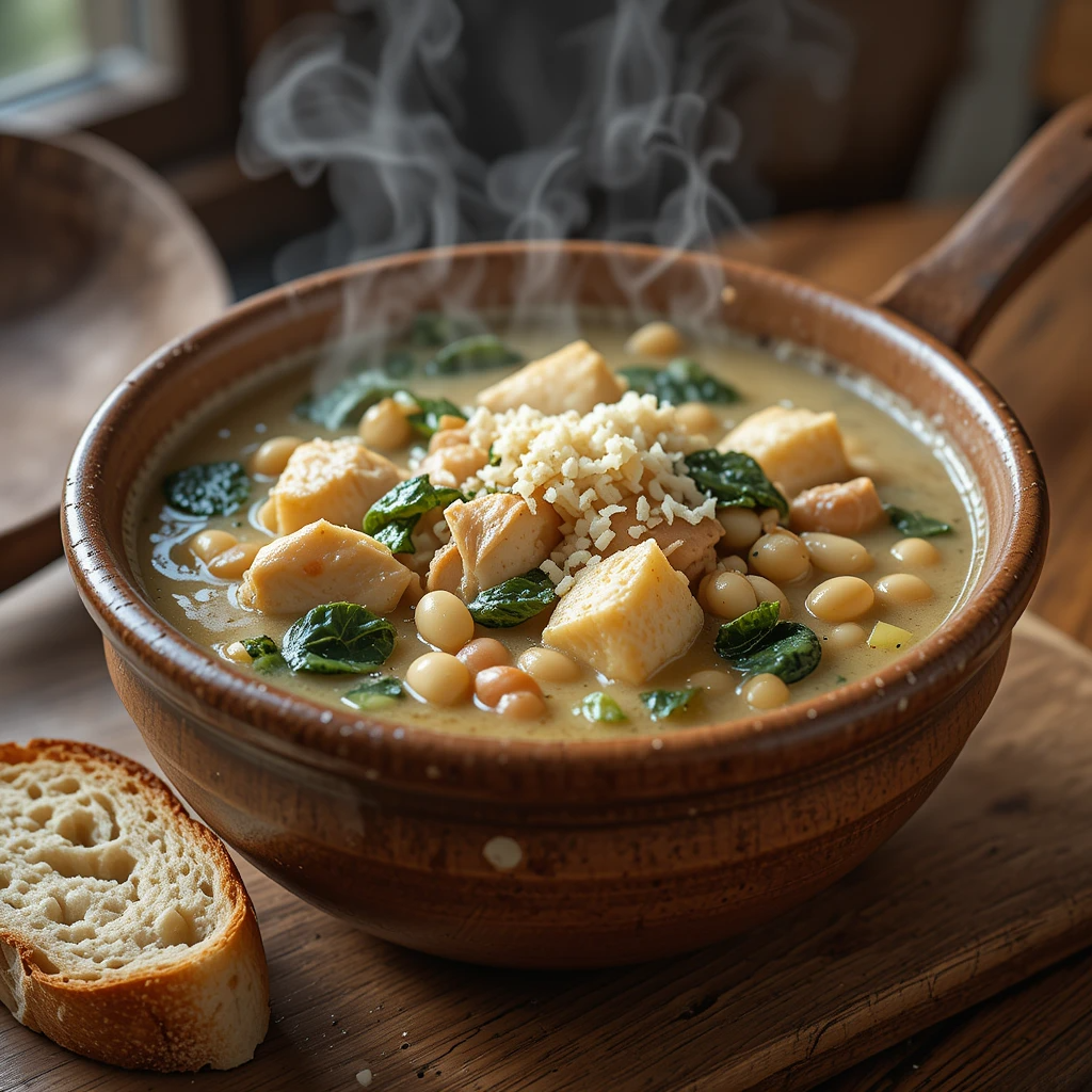 Tuscan Chicken Soup